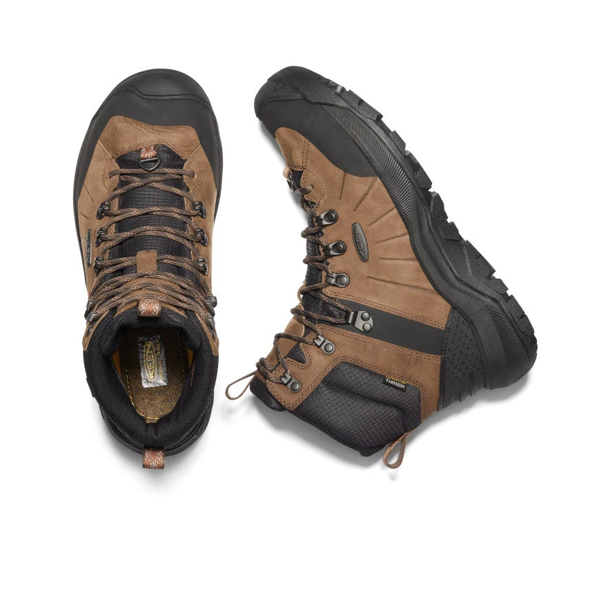 Keen Men's Revel IV Polar Waterproof Boot | Dark Earth/Caramel Cafe - Image 4