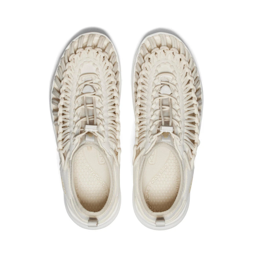 Keen Men's UNEEK 03 Sneaker Sandal | Birch/Star White - Image 4