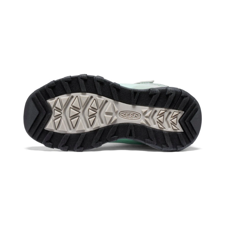 Keen Little Kids' Wanduro Waterproof Boot | Granite Green/Ibis Rose - Image 6