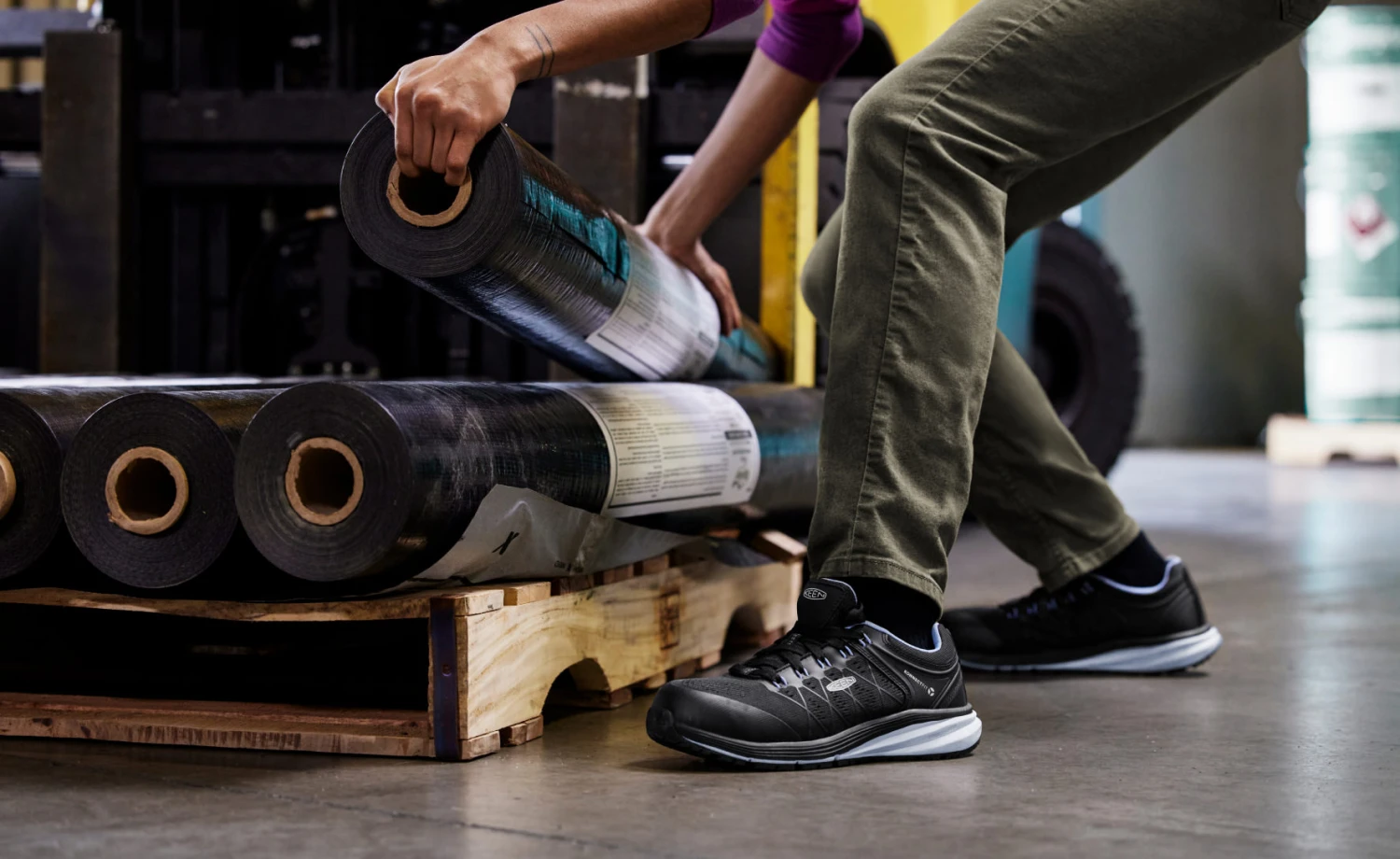 Keen Women's Vista Energy (Carbon-Fiber Toe) | Hydrangea/Black - Image 5