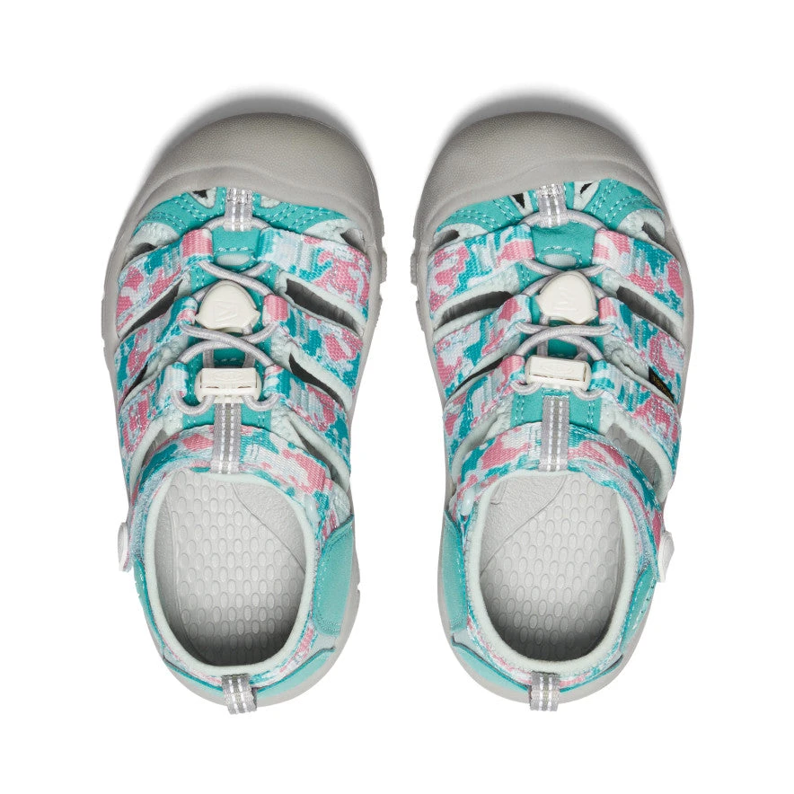 Keen Little Kids' Newport H2 | Camo/Pink Icing - Image 4