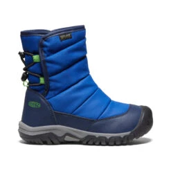 Keen Big Kids' Puffrider Waterproof Winter Boot | Naval Academy/Surf