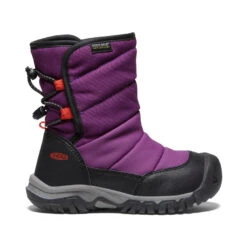Keen Little Kids' Puffrider Waterproof Winter Boot | Charisma/Orange