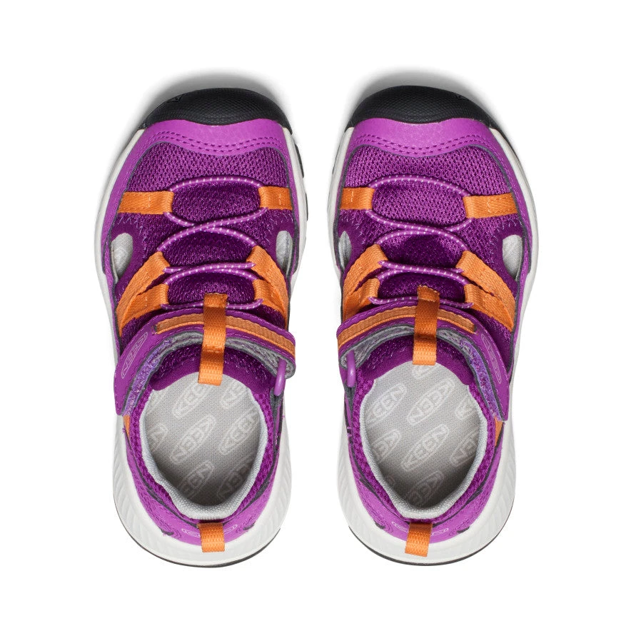 Keen Little Kids' Motozoa Sandal | Willowherb/Tangerine - Image 4