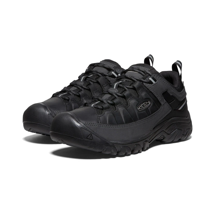 Keen Men's Targhee III Waterproof | Triple Black - Image 2