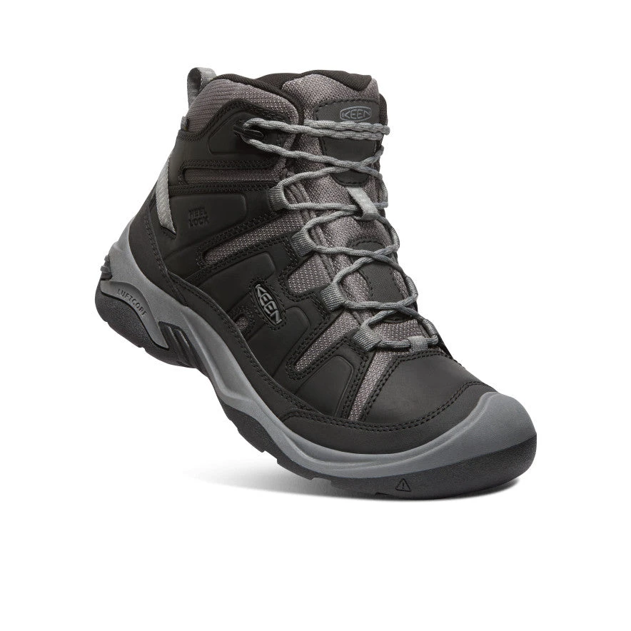 Keen Men's Circadia Waterproof Boot | Black/Steel Grey - Image 3