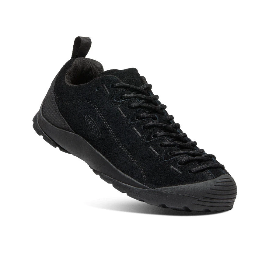 Keen Women's Jasper Suede Sneakers | Hairy Black/Black - Image 3
