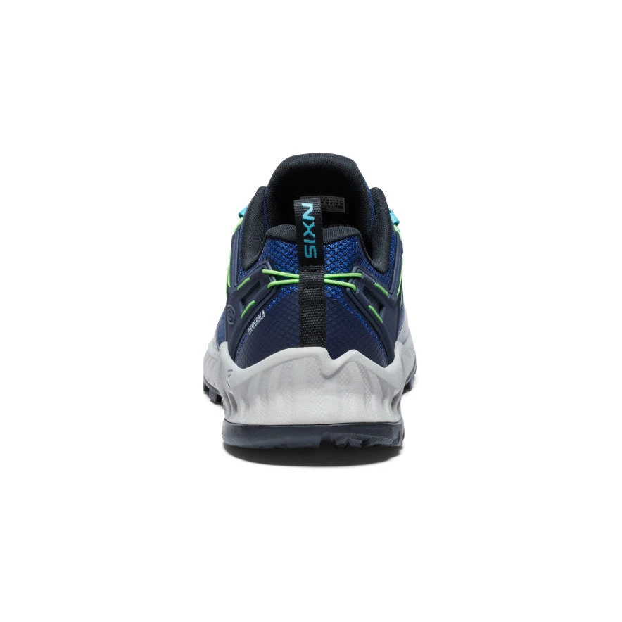 Keen Men's NXIS EVO Waterproof Shoe | Sky Captain/Green Flash - Image 5