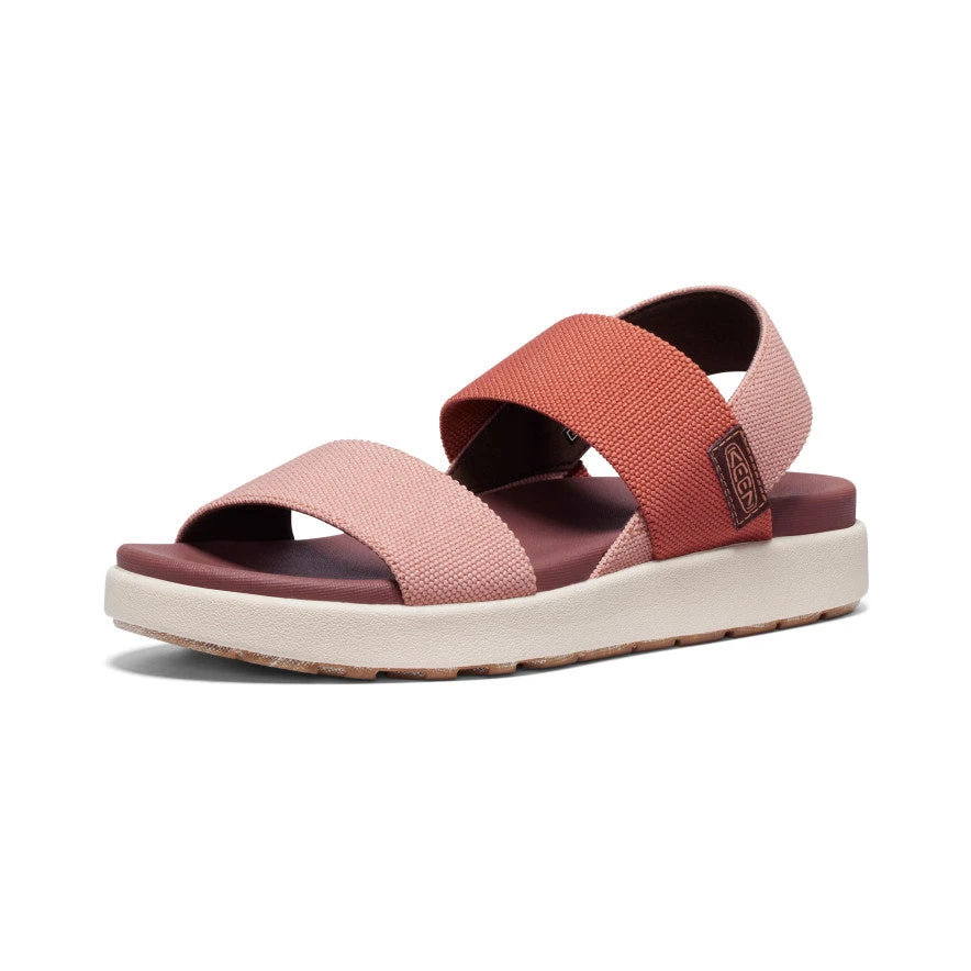 Keen Women's Elle Backstrap Sandal | Cork/Baked Clay - Image 3