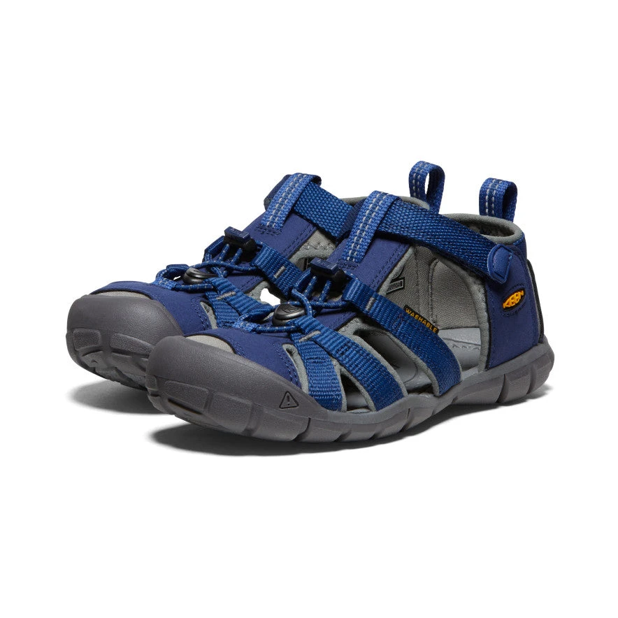 Keen Big Kids' Seacamp II CNX | Blue Depths/Gargoyle - Image 2