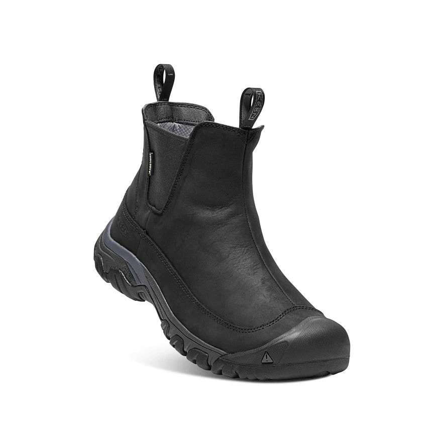 Keen Men's Anchorage III Waterproof Boot | Black/Raven - Image 3