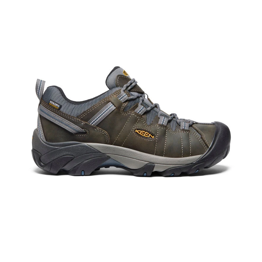 Keen Men's Targhee II Waterproof | Gargoyle/Midnight Navy