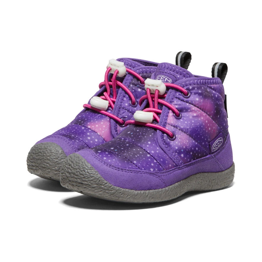 Keen Little Kids' Howser II Waterproof Chukka | Tillandsia Purple/Multi - Image 2