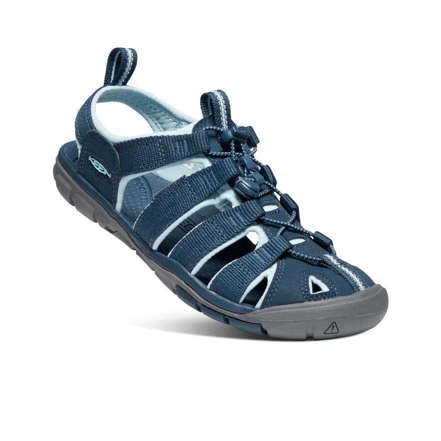 Keen Women's Clearwater CNX | Navy/Blue Glow - Image 3