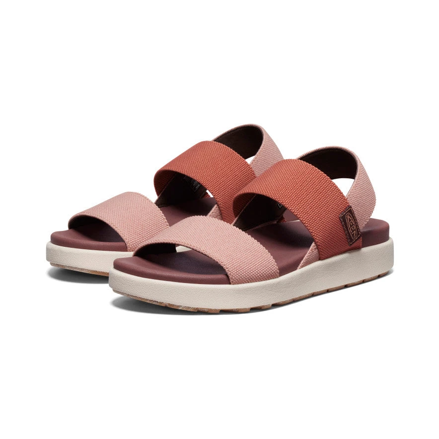 Keen Women's Elle Backstrap Sandal | Cork/Baked Clay - Image 2