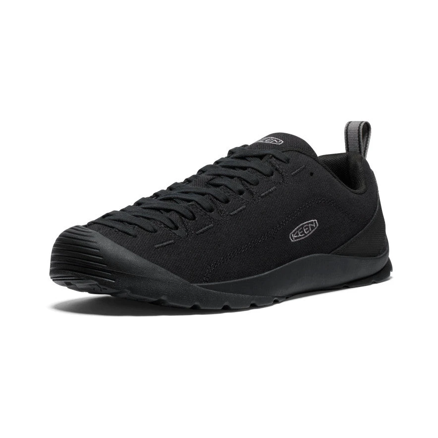 Keen Men's Jasper Canvas Sneaker | Black - Image 4