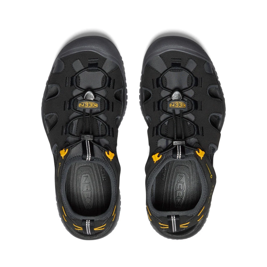 Keen Men's SOLR Sandal | Black/Gold - Image 4