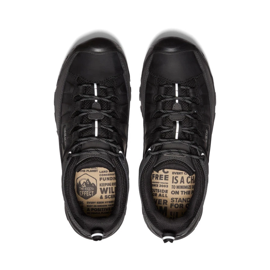 Keen Men's Targhee III Waterproof | Triple Black - Image 4