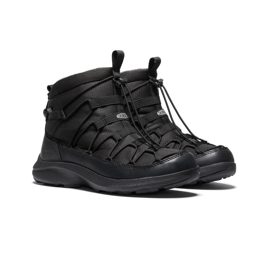 Keen Women's UNEEK SNK II Waterproof Chukka | Black/Black - Image 2