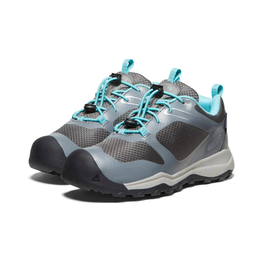 Keen Big Kids' Wanduro Waterproof Shoe | Steel Grey/Ipanema - Image 2