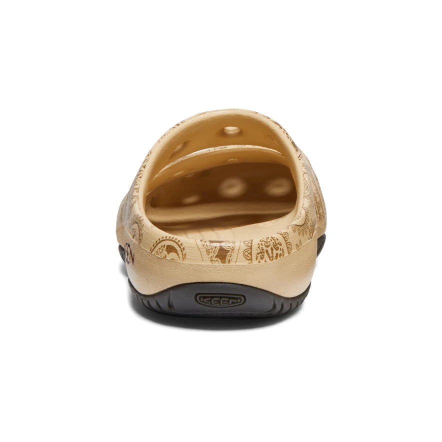 Keen Women's Yogui Arts Clog X THC | Caffe Latte Paisley - Image 5