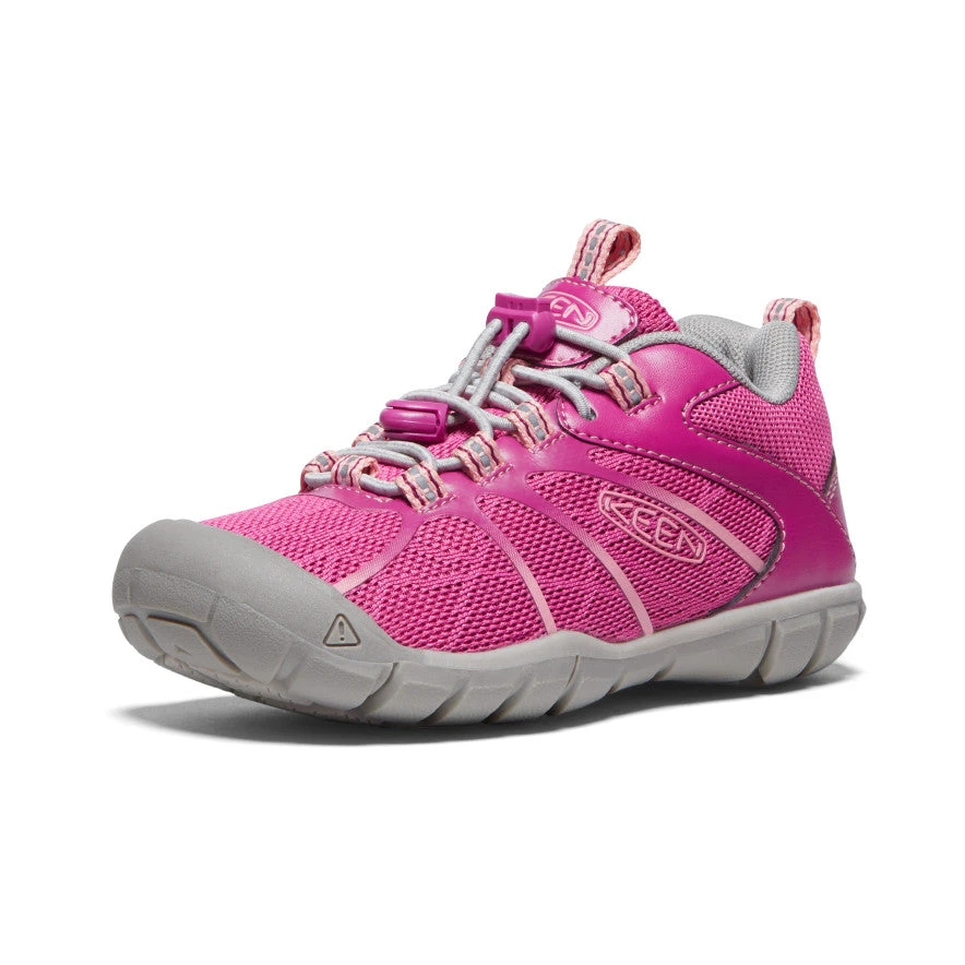 Keen Little Kids' Chandler 2 CNX Sneaker | Festival Fuchsia/Ibis Rose - Image 3