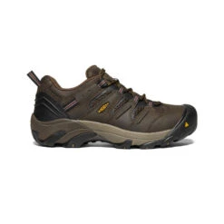 Keen Men's Lansing Low (Steel Toe) | Cascade Brown/Fired Brick