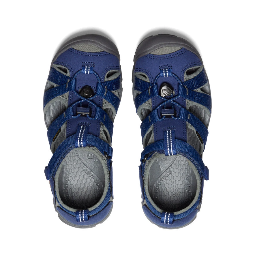Keen Big Kids' Seacamp II CNX | Blue Depths/Gargoyle - Image 4