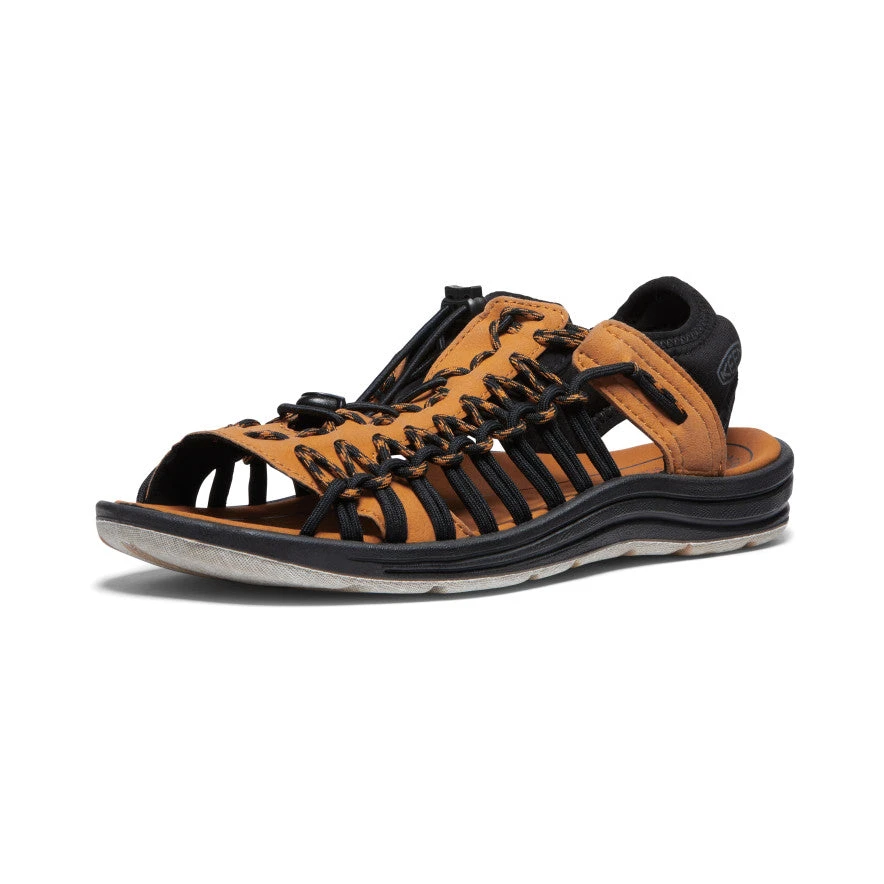 Keen Men's UNEEK II Open Toe | Black/Curry - Image 3