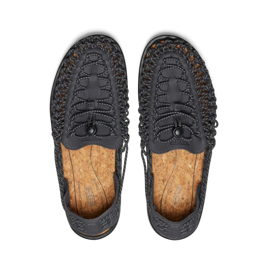 Keen Men's UNEEK II Harvest Sandal | Forged Iron/Black - Image 4