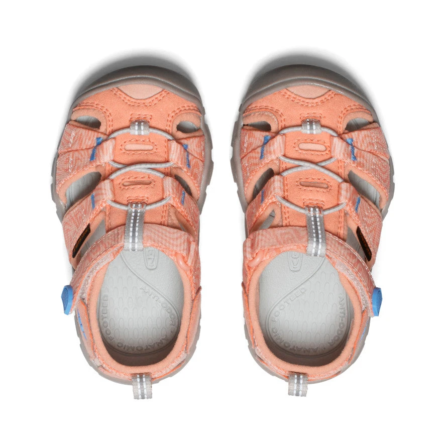 Keen Toddlers' Seacamp II CNX | Papaya Punch/Marina - Image 4