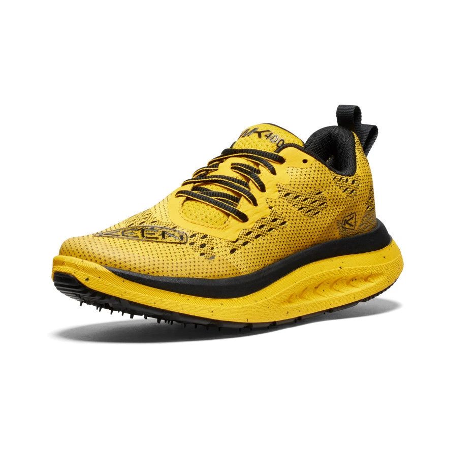 Women's WK400 Walking Shoe | KEEN Yellow/Black - Image 3