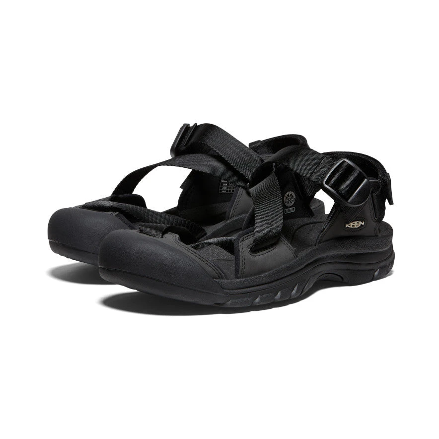 Keen Men's Zerraport II Sandal | Black/Black - Image 2