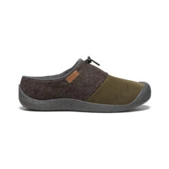 Keen Men's Howser III Slide | Dark Brown Felt/Canteen