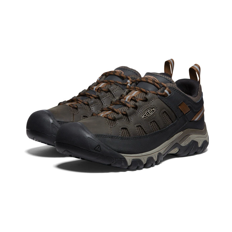 Keen Men's Targhee Vent | Black Olive/Golden Brown - Image 2