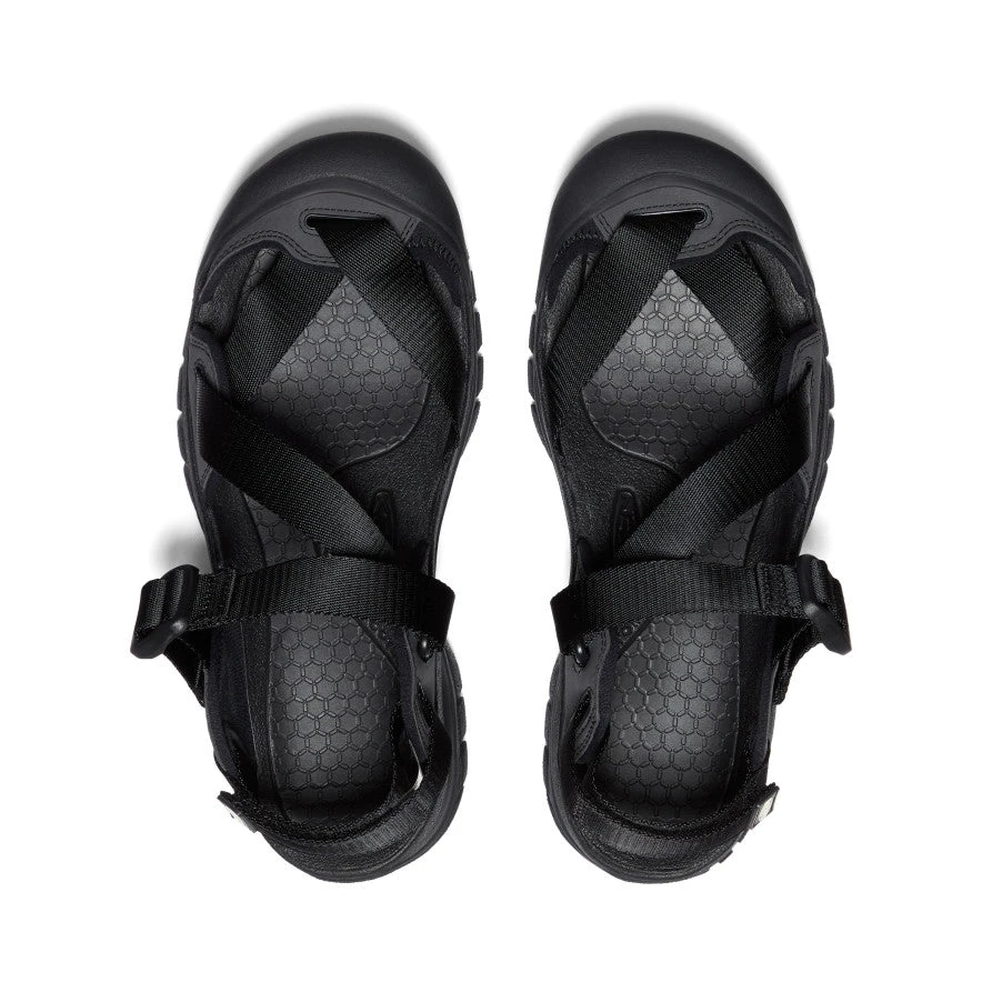 Keen Men's Zerraport II Sandal | Black/Black - Image 4