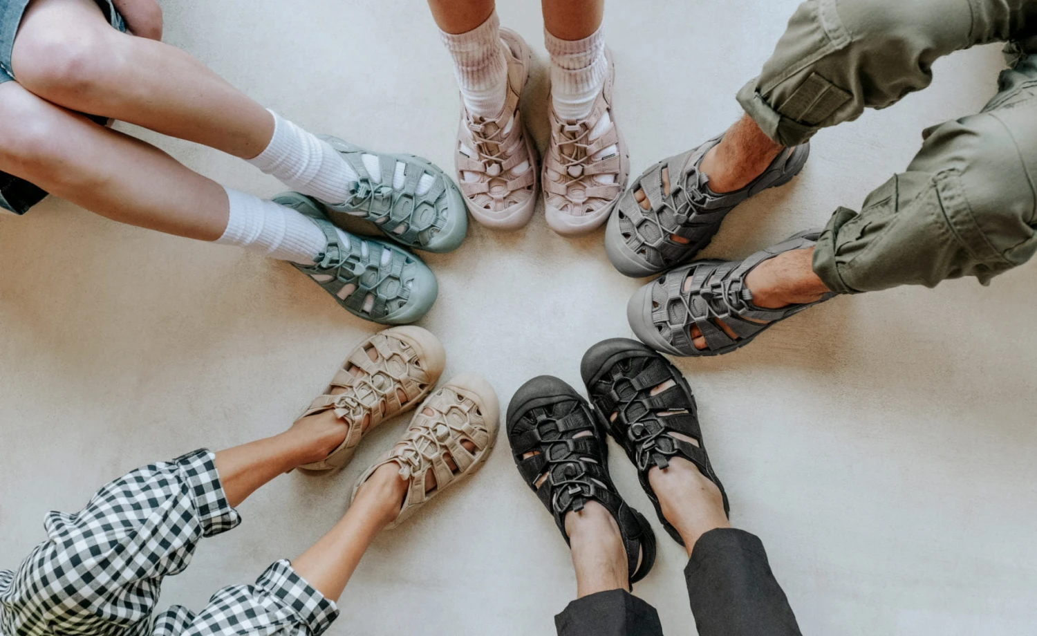 Keen Men's Newport H2 | Monochrome/Olive Drab - Image 7