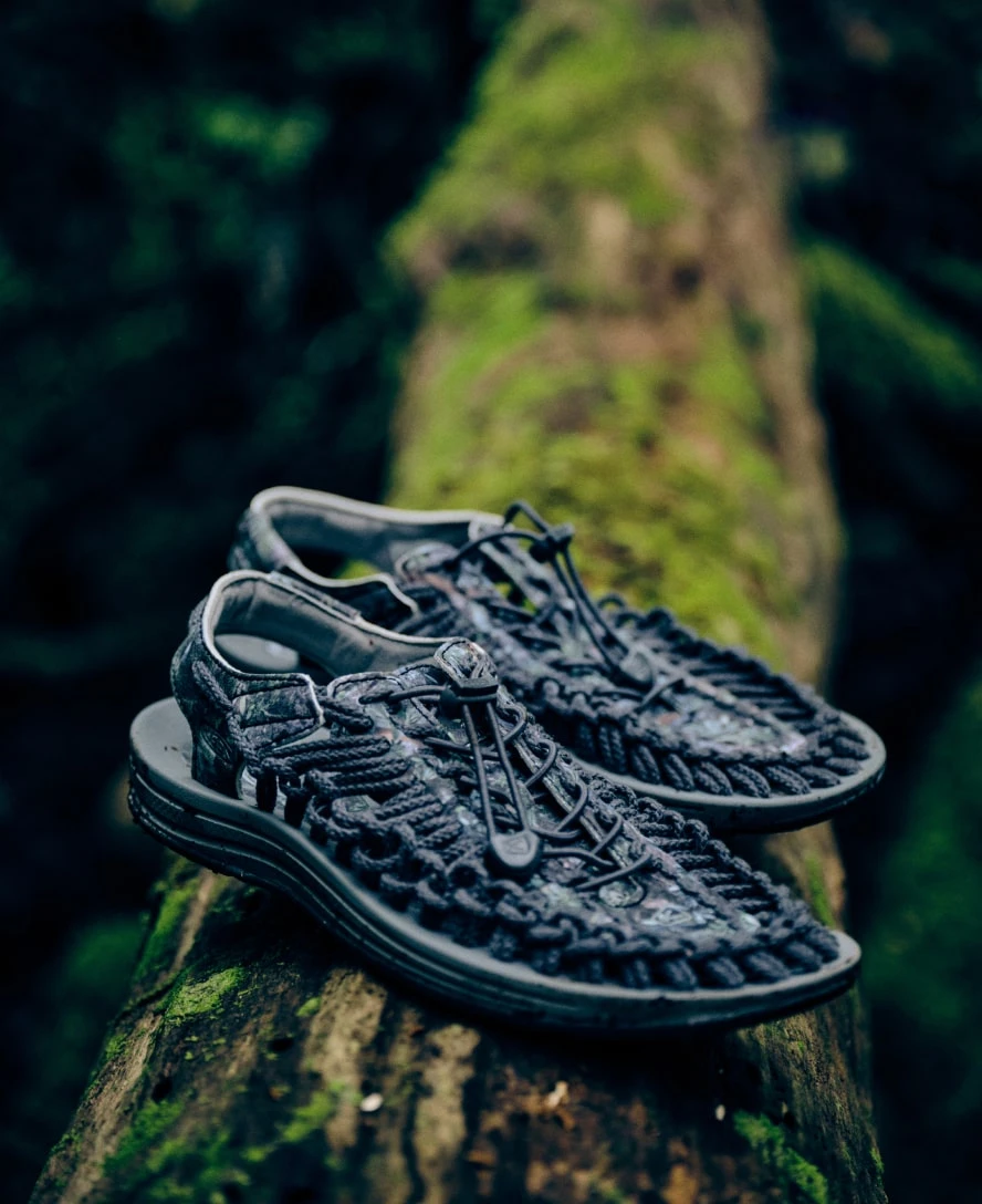 Keen Men's UNEEK Sneaker X ELNEST | Yakushima Forestra Camo - Image 9