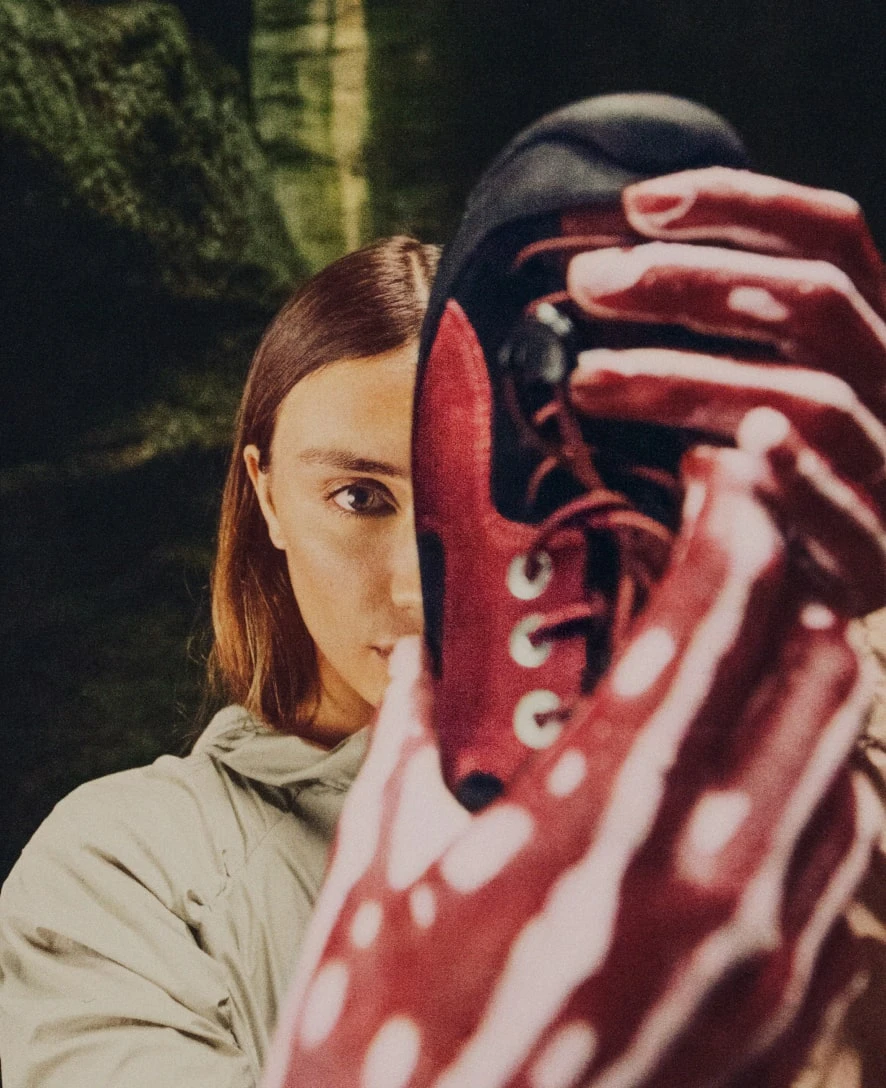 Keen Women's Jasper Rocks Sneaker X Hiking Patrol | Phantasmal Red - Image 8