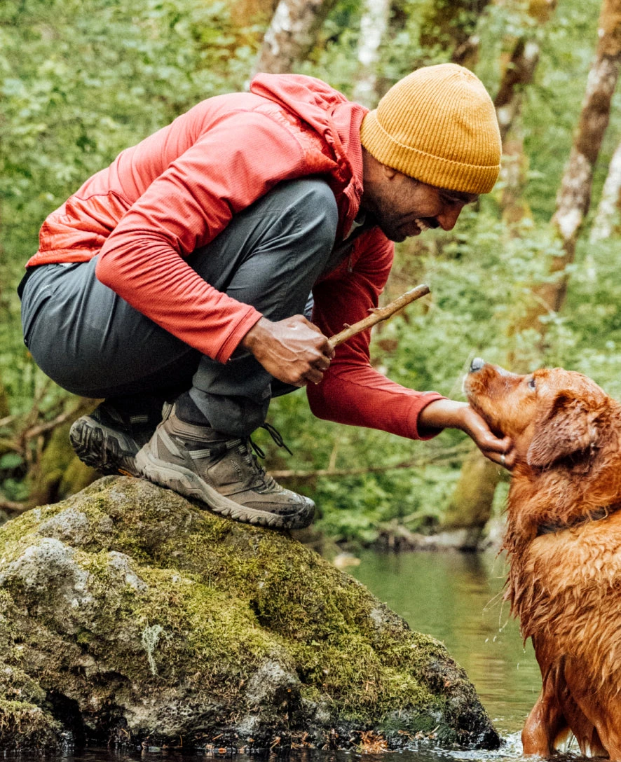 Keen Men's Ridge Flex Waterproof Boot | Magnet/Black - Image 6