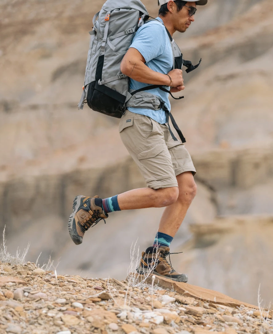 Keen Men's Ridge Flex Waterproof Boot | Bison/Golden Brown - Image 7