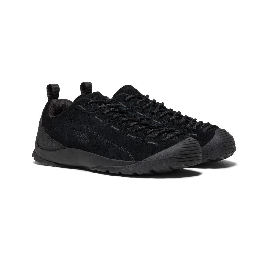Keen Women's Jasper Suede Sneakers | Hairy Black/Black - Image 2