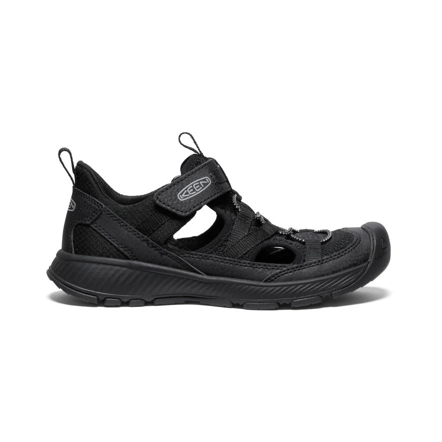 Keen Big Kids' Motozoa Sandal | Black/Alloy