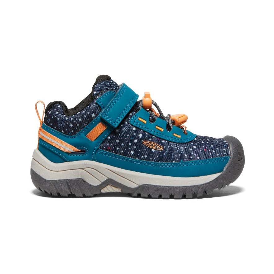 Keen Little Kids' Targhee Sport Vent Shoe | Deep Lagoon/Tangerine