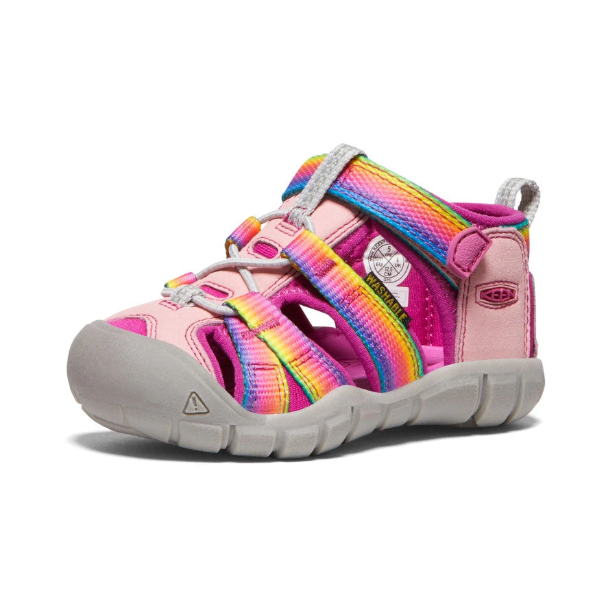 Keen Toddlers' Seacamp II CNX | Rainbow/Festival Fuchsia - Image 3