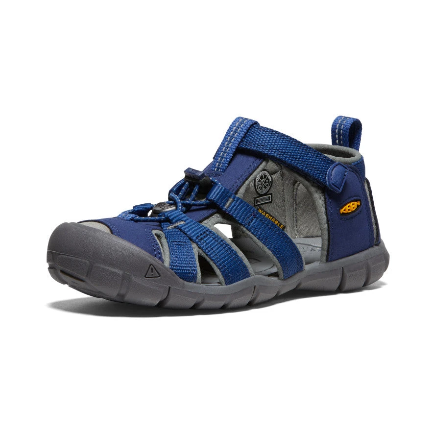 Keen Big Kids' Seacamp II CNX | Blue Depths/Gargoyle - Image 3