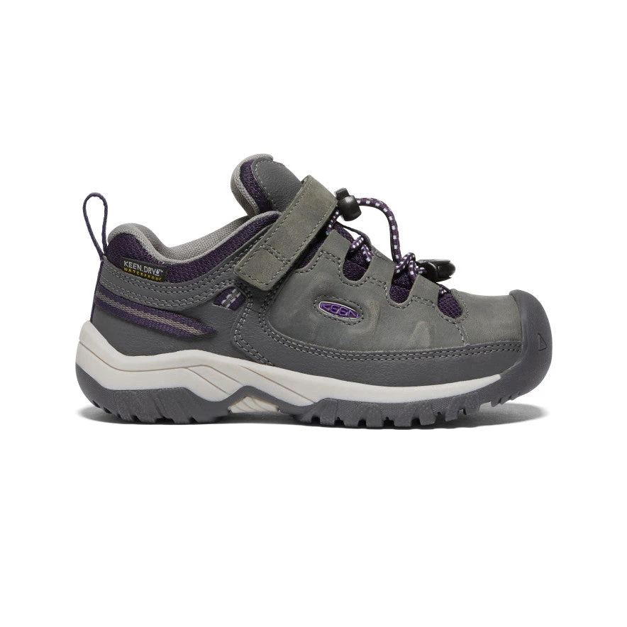 Keen Little Kids' Targhee Waterproof Shoe | Magnet/Tillandsia Purple