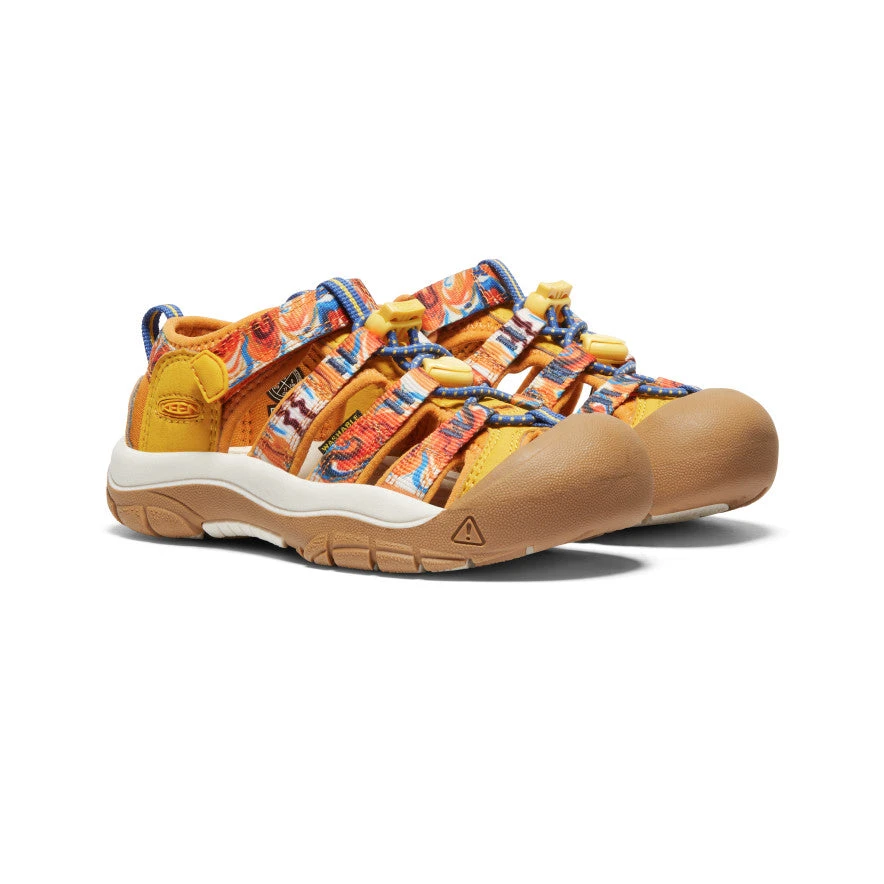Keen Little Kids' Newport X Outdoor Afro | Orange Peel/Yellow - Image 2
