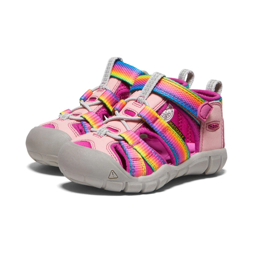 Keen Toddlers' Seacamp II CNX | Rainbow/Festival Fuchsia - Image 2