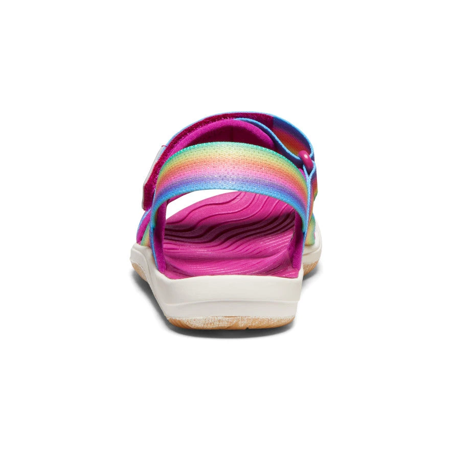 Keen Big Kids' Elle Backstrap | Rainbow/Festival Fuchsia - Image 5